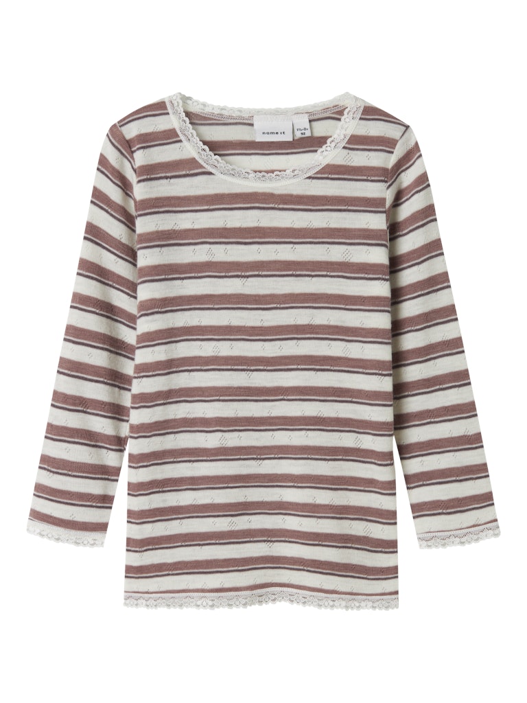 Name It Uld Bluse Mini LS Wang Antler