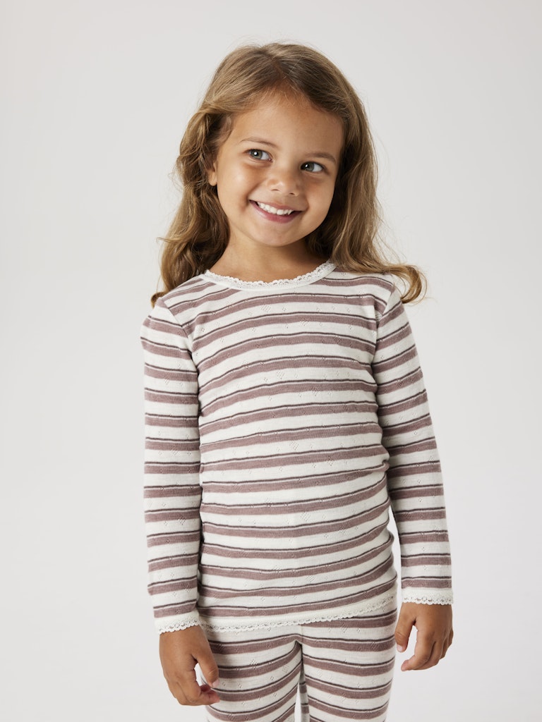 Name It Uld Bluse Mini LS Wang Antler - Billede 5