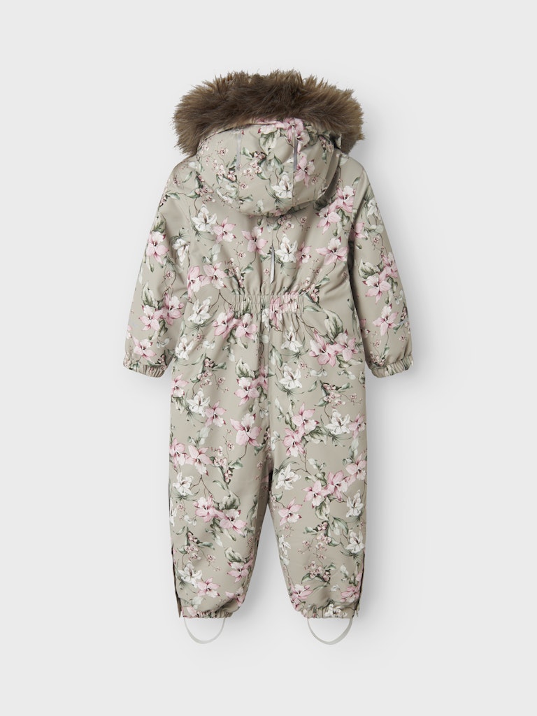 Name It Flyverdragt Mini Snow10 Suit AOP Pure Cashmere - Billede 2
