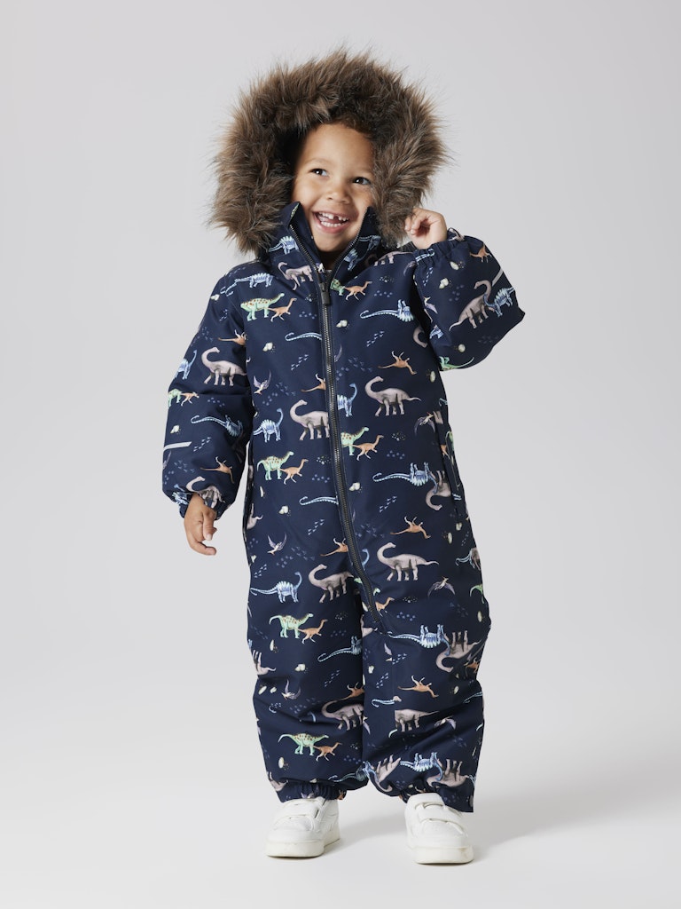 Name It Flyverdragt Mini Snow10 Suit Dark Sapphire - Billede 7