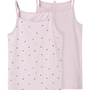 Name It Undertrøjer 2-pak Strap Top Winsome Orchid