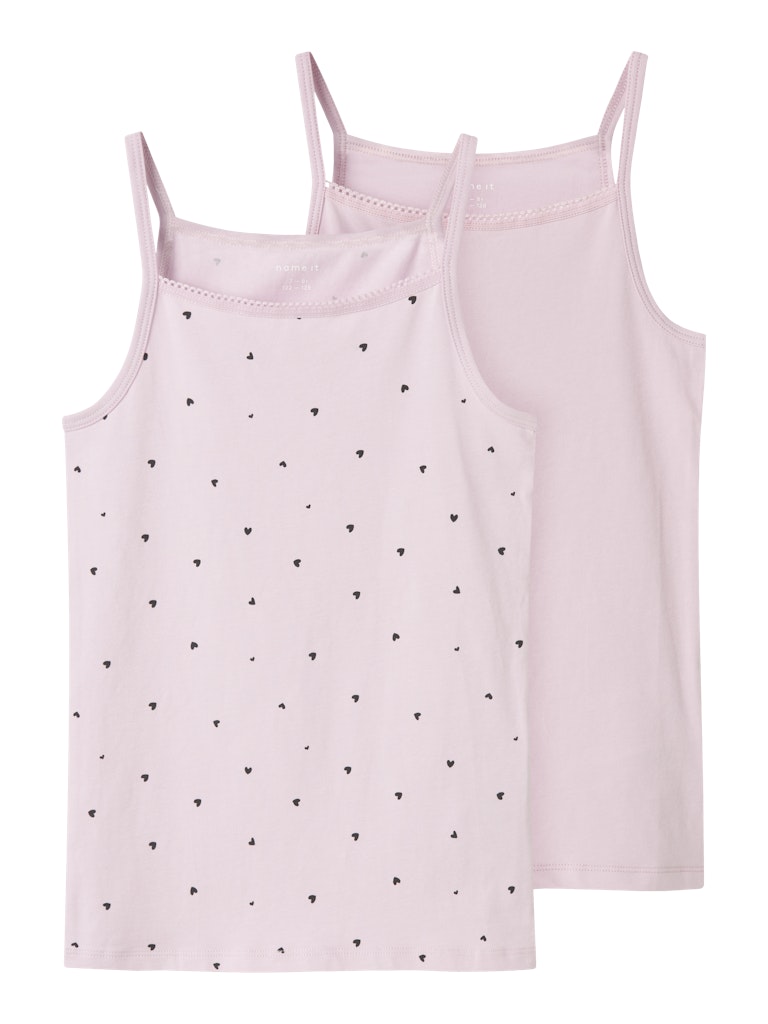 Name It Undertrøjer 2-pak Strap Top Winsome Orchid