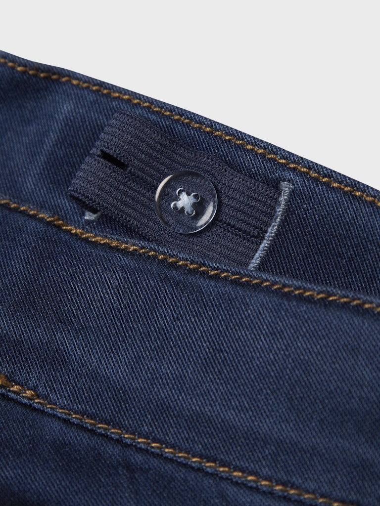 Name It Jeans Kids Salli Wide Denim Blue - Billede 4
