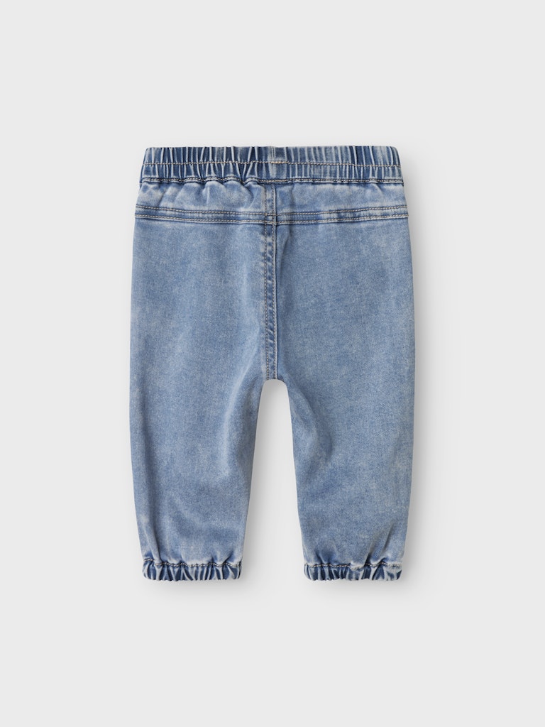 Name It Jeans Baby Rose Frill Medium Blue Denim - Billede 2
