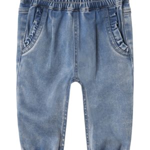 Name It Jeans Baby Rose Frill Medium Blue Denim