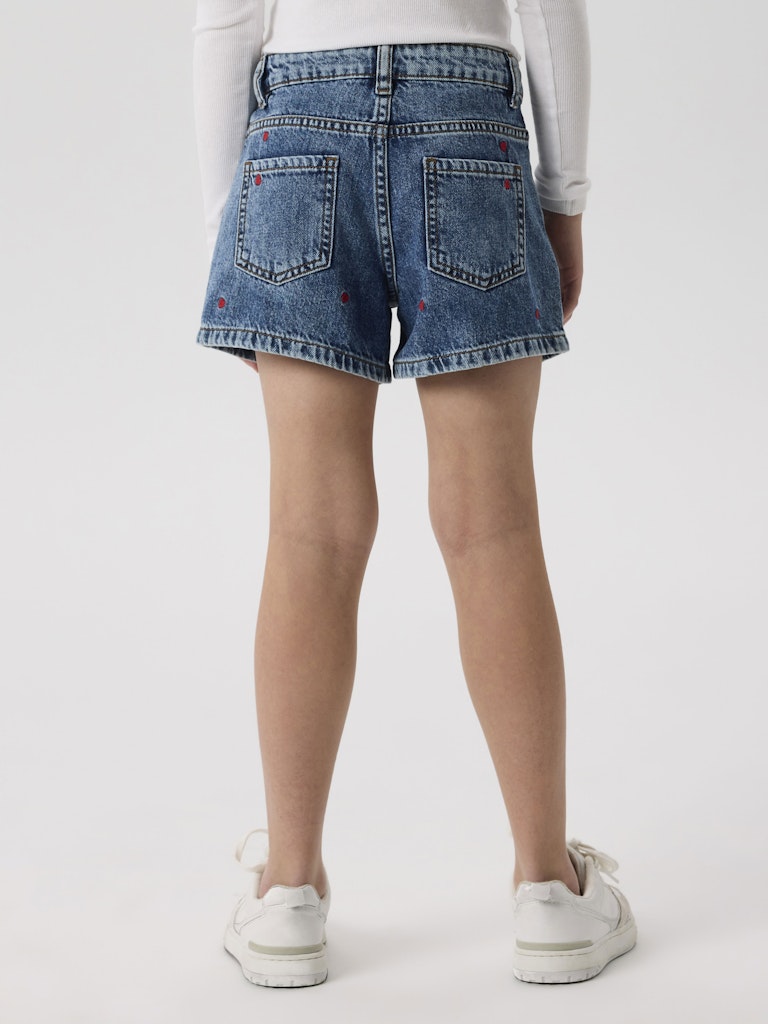 Name It Shorts Denim Kids Bella Medium Blue Denim - Billede 5