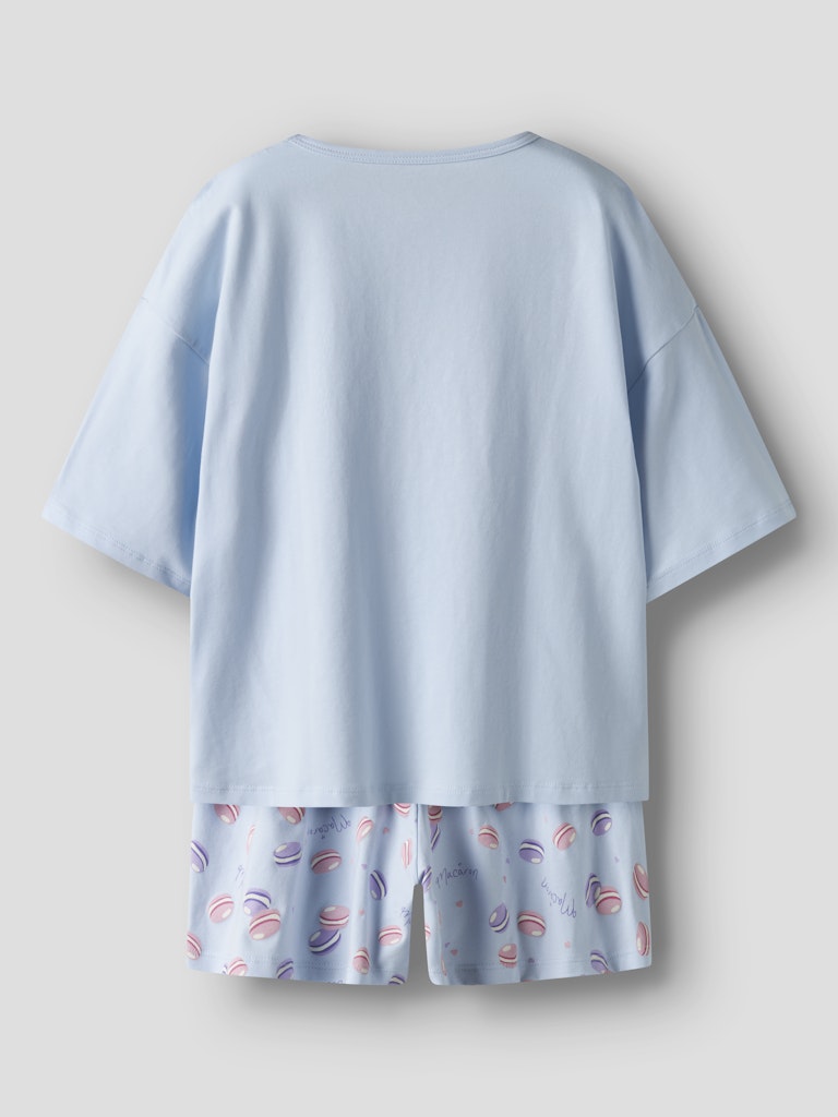 Name It Nattøj SS Boxy Macaron Nantucket Breeze - Billede 2