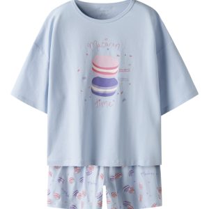 Name It Nattøj SS Boxy Macaron Nantucket Breeze