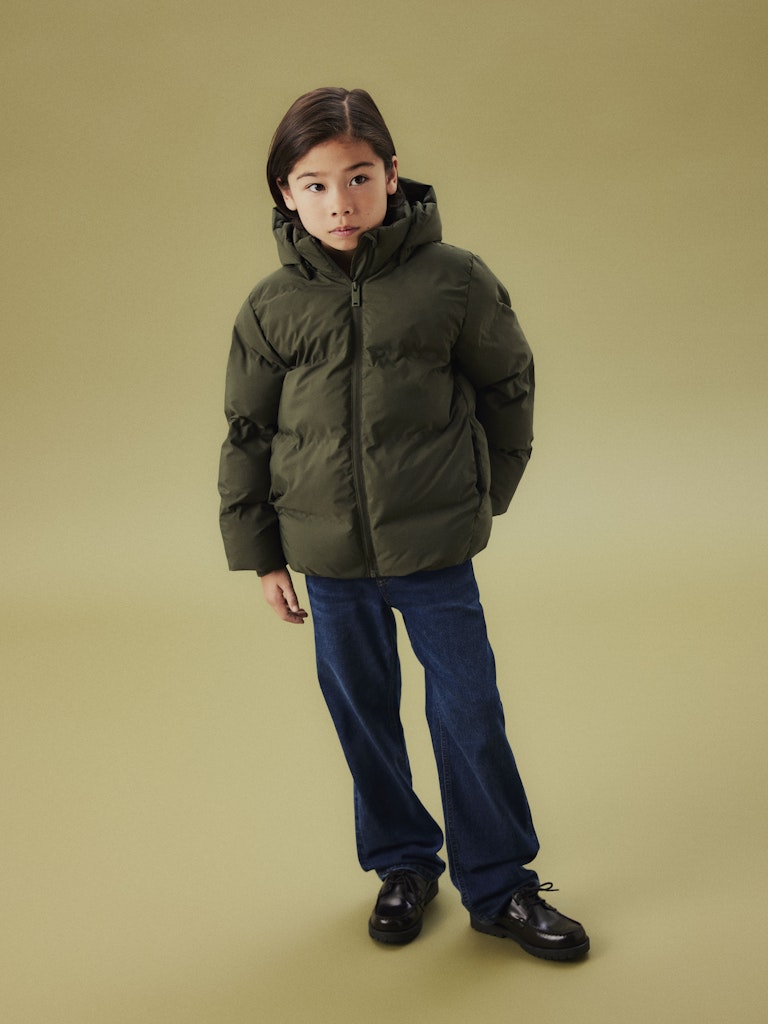 Name It Pufferjakke Kids Musk Deep Depths - Billede 7