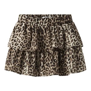 Name It Nederdel Vinaya Leopard Black
