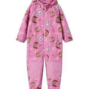 Name It Softshell Heldragt Mini Alfa08 Paw Patrol AOP Pink Cosmos