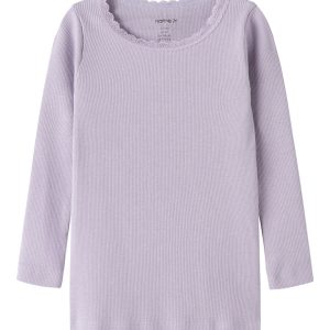 Name It Top Mini LS Kab Lavender Grey