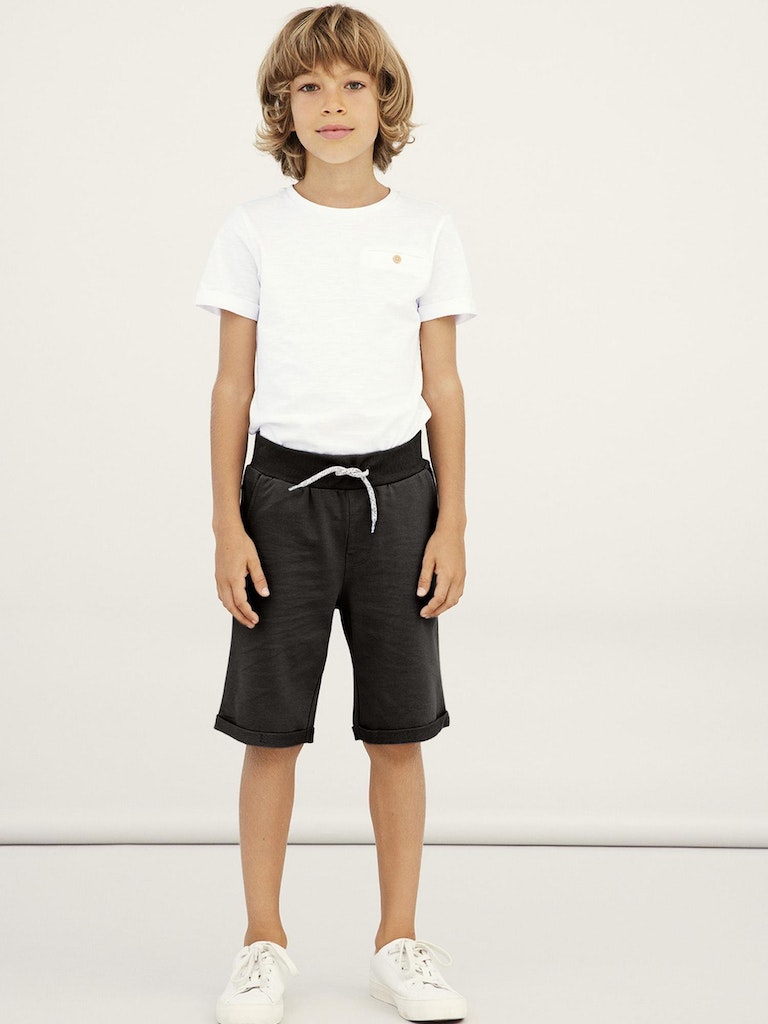 Name It Shorts Sweat Vermo Long Black - Billede 4
