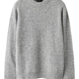 LMTD Sweatshirt Strik LS Leave Light Grey Melange