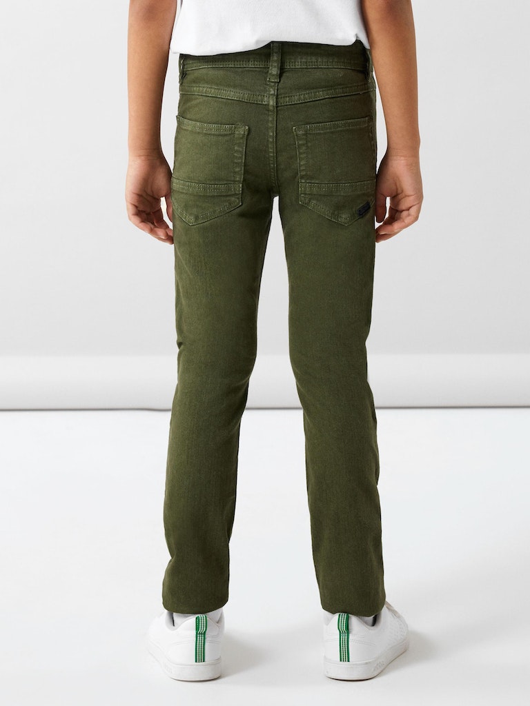 Name It Jeans Theo Twill Xslim Rifle Green - Billede 5