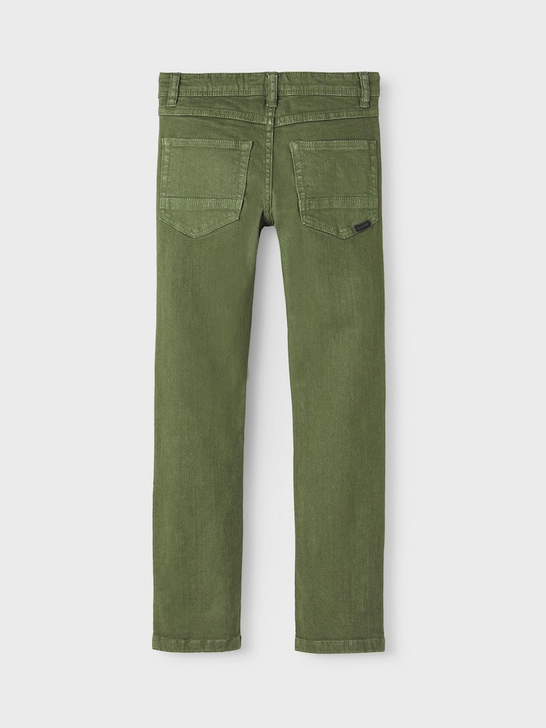 Name It Jeans Theo Twill Xslim Rifle Green - Billede 4