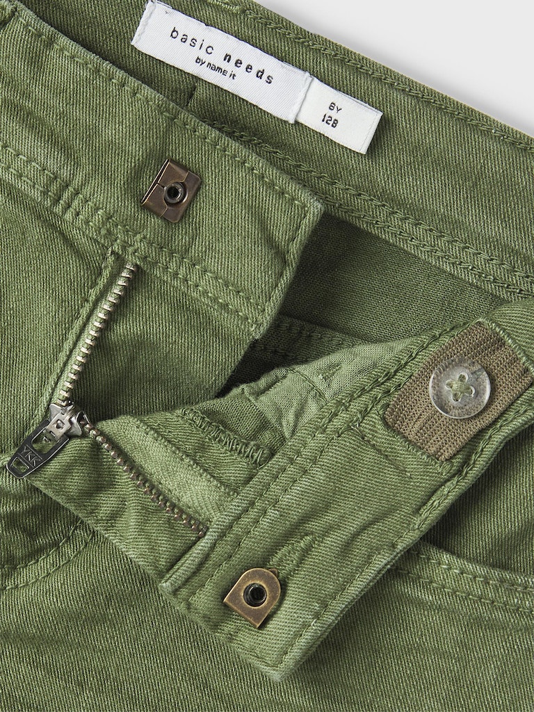 Name It Jeans Theo Twill Xslim Rifle Green - Billede 2