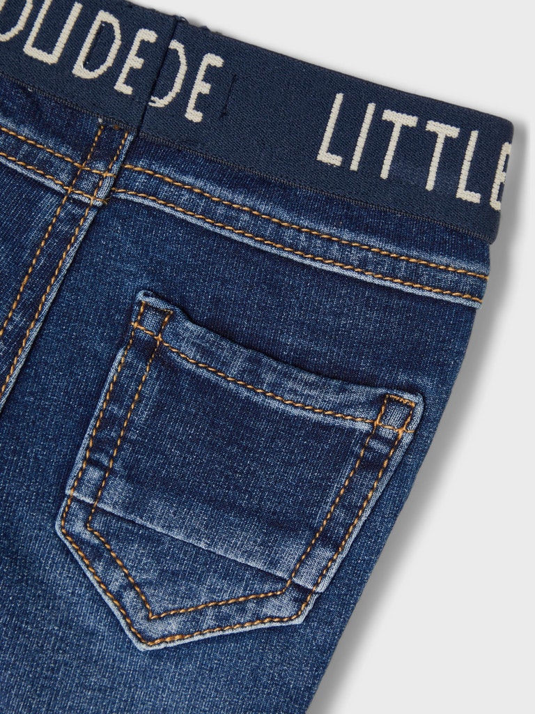 Name It Jeans Silas Slim Dark Blue Denim - Billede 4