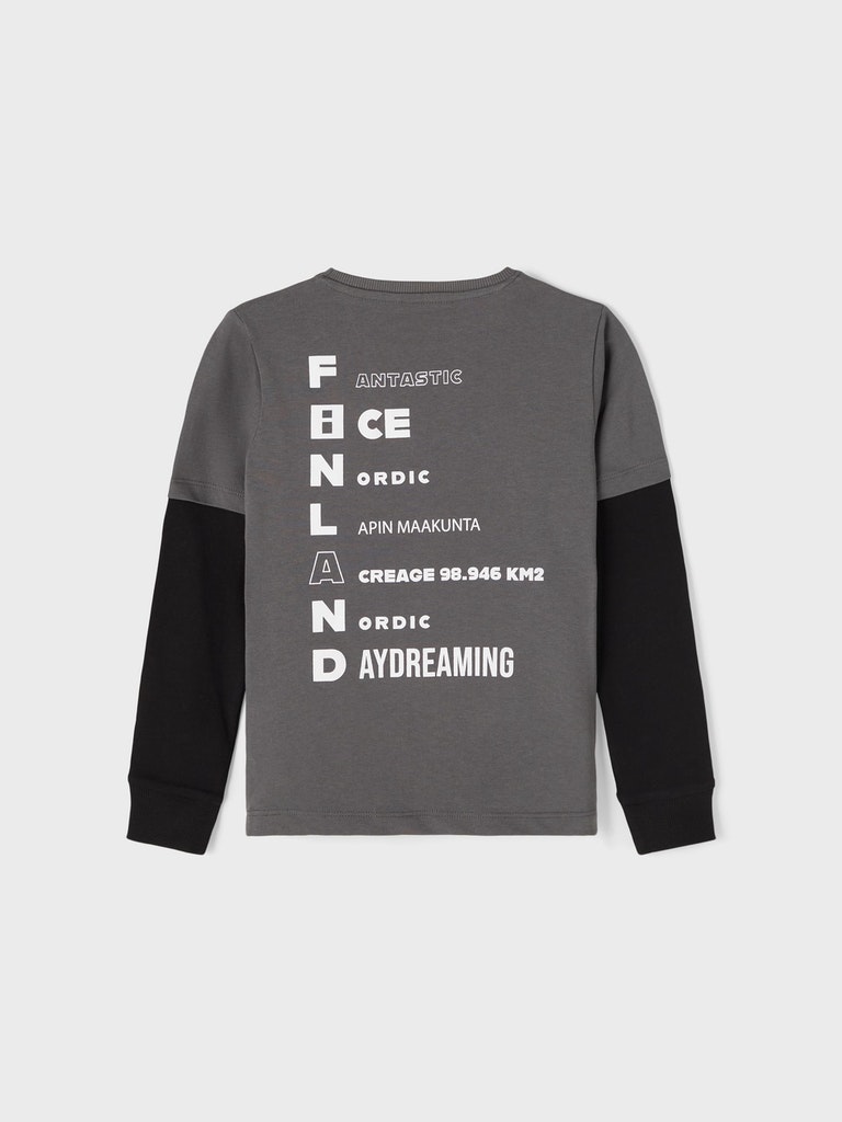Name It T-shirt Tabum Thunderstorm - Billede 3