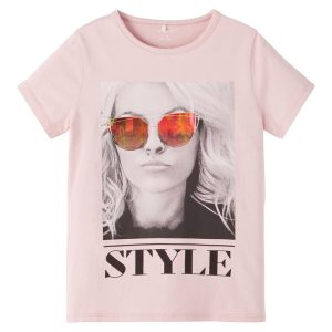 Name It T-shirt Icon Finia Violet Ice