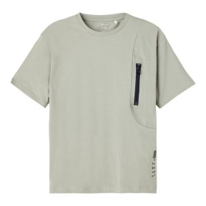 Name It Bluse T-shirt Jacobel Loose Forest Fog