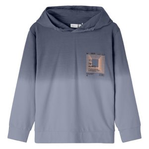 Name It Hættetrøje Jonathano Sweat Grisaille