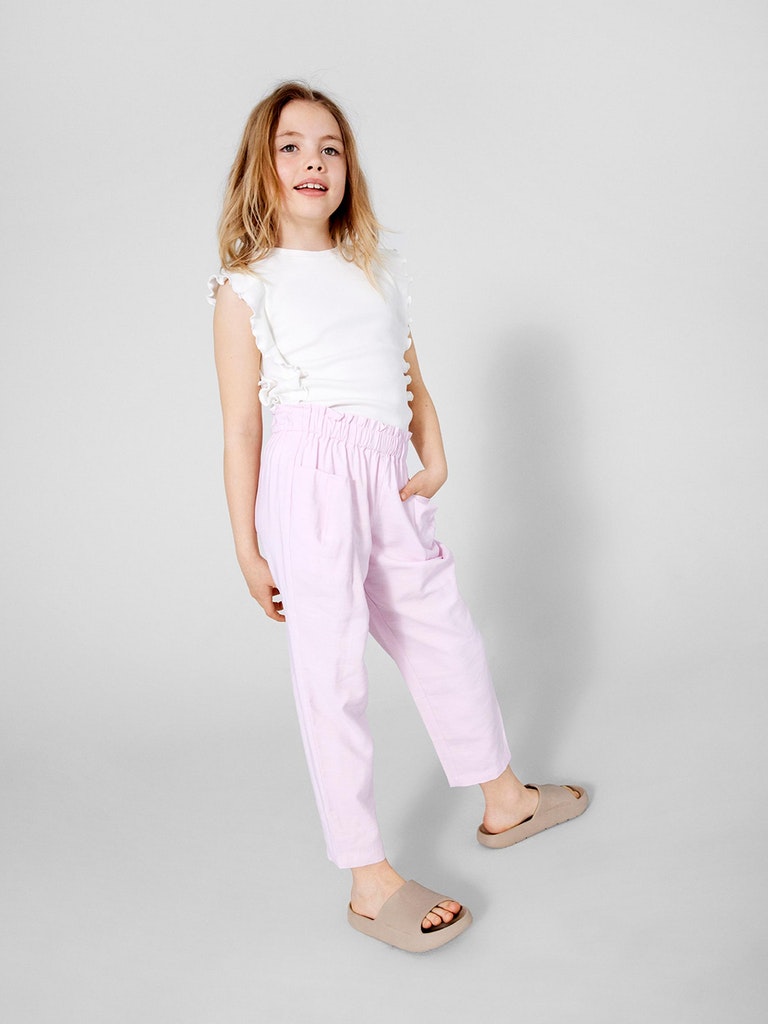 Name It Bluse T-shirt Heniz White Alyssum - Billede 4