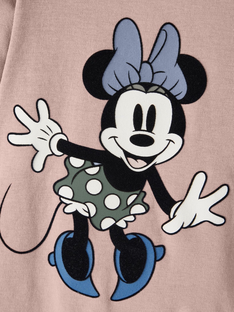 Name It Body LS Dorit Minnie Mouse Rose Smoke - Billede 2