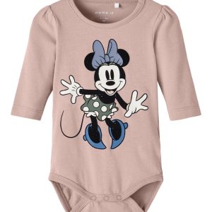 Name It Body LS Dorit Minnie Mouse Rose Smoke