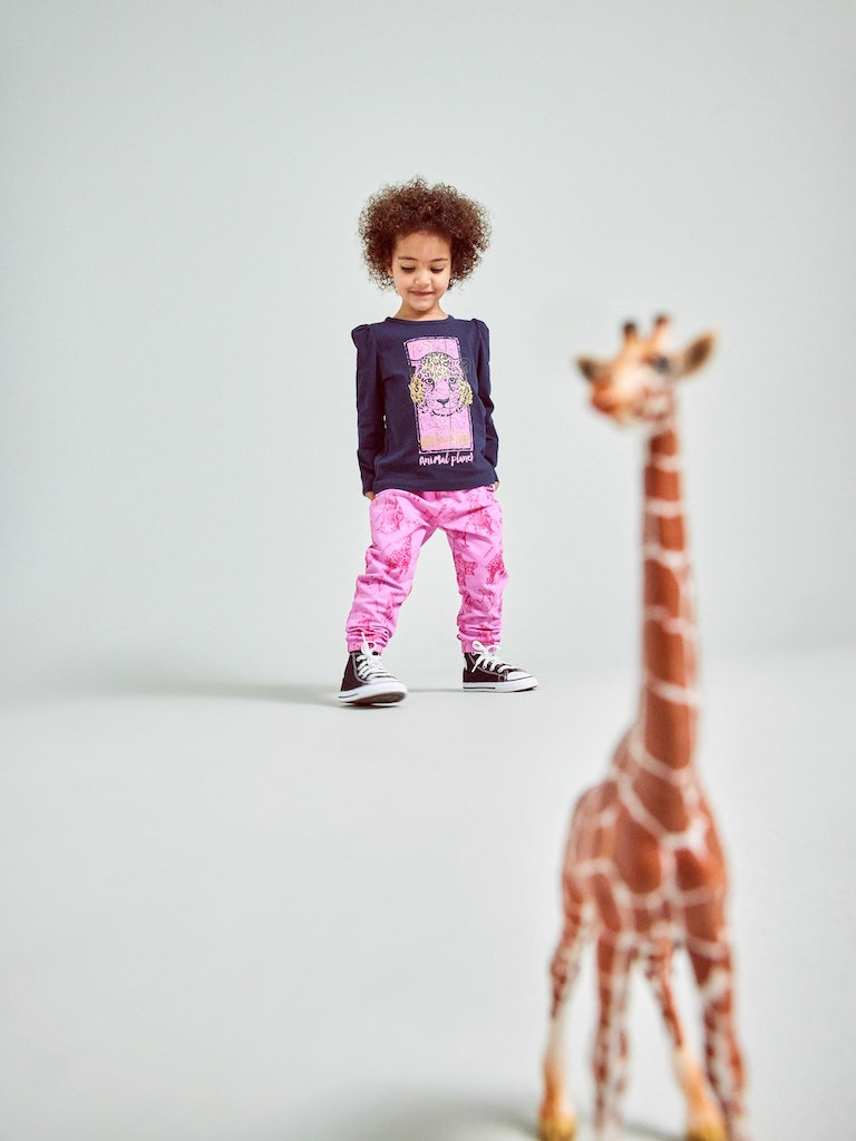 Name It Sweatpants Jess Animalplanet Cyclamen - Billede 5