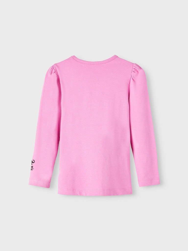 Name It Bluse T-shirt LS Jessica Animalplanet Cyclamen - Billede 2