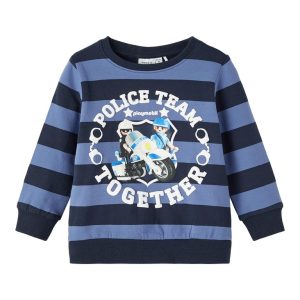 Name It Sweatshirt LS Des Playmobil Dark Sapphire