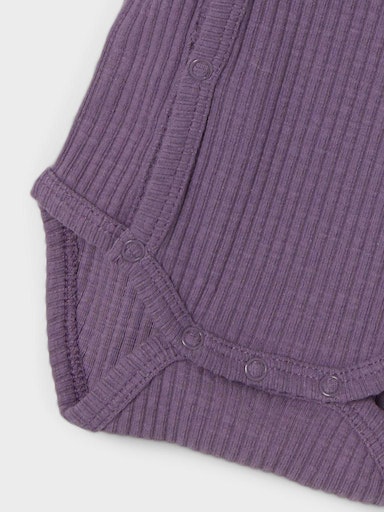 Name It Slå om Body LS Allie Wrap Purple Sage - Billede 2