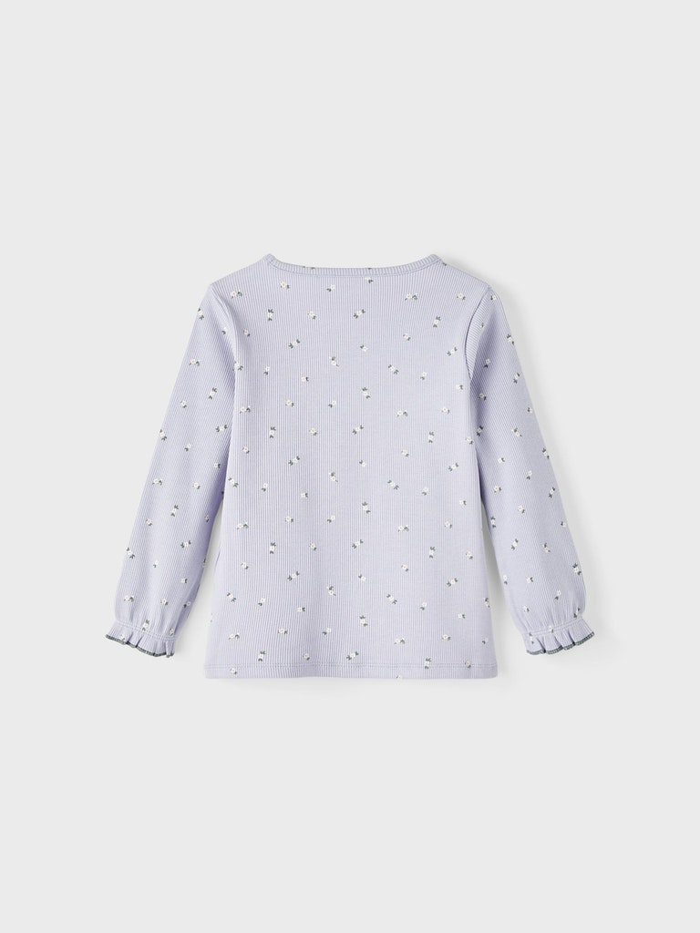 Name It Bluse T-shirt LS Barbara Cosmic Sky - Billede 2