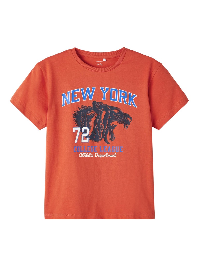 Name It Bluse T-shirt SS Bert Burnt Ochre