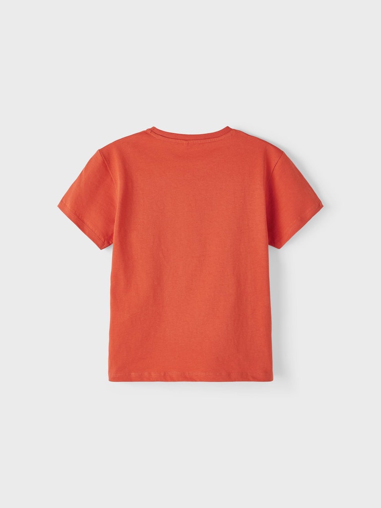 Name It Bluse T-shirt SS Bert Burnt Ochre - Billede 3