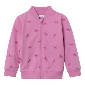 Name It Cardigan LS Sweat Bascha Cyclamen