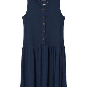 Name It Kjole SL Julia Dark Sapphire