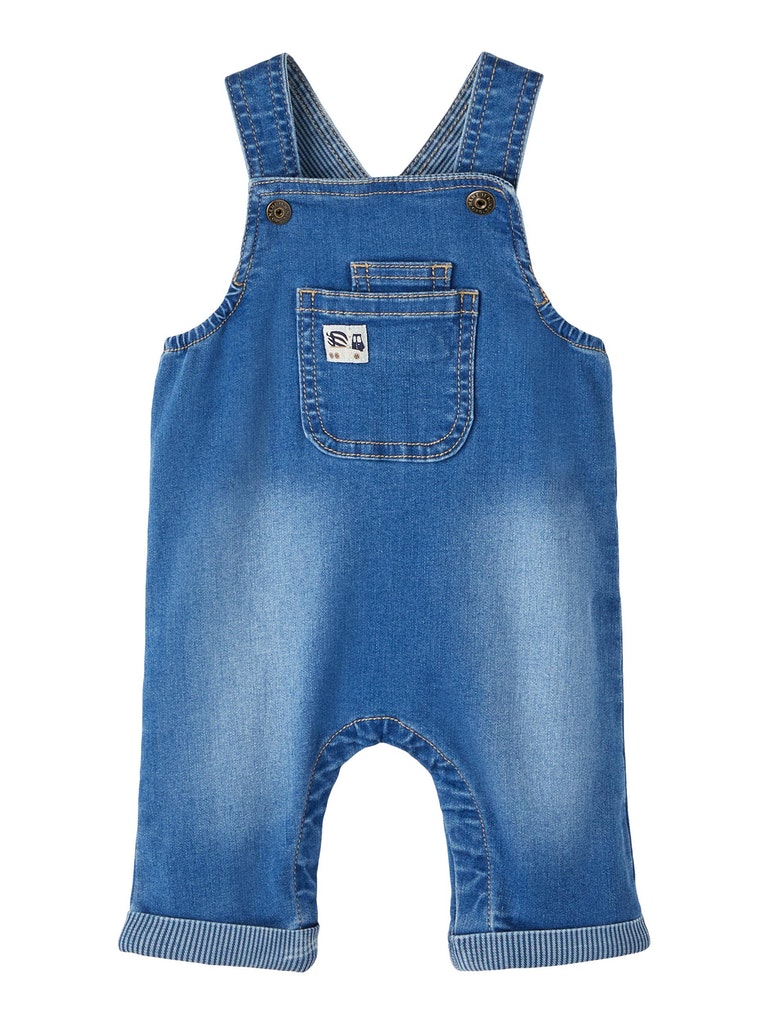 Name It Overalls Denim Ben Baggy Medium Blue Denim