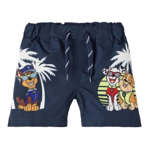 Name It Badeshorts Messi Paw Patrol Long Dark Sapphire