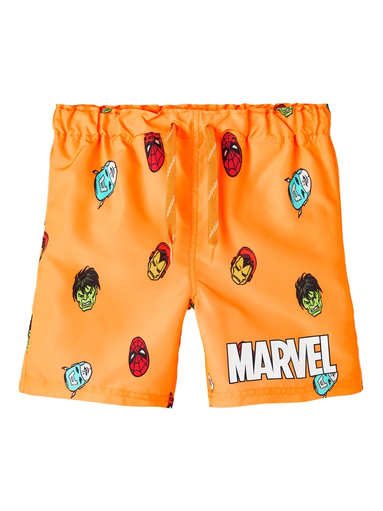 Name It Badeshorts Mag Marvel Orange Pop