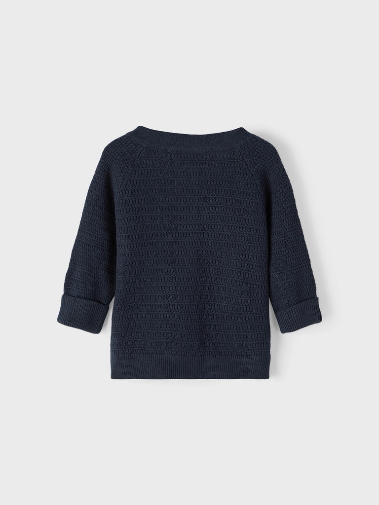 Name It Cardigan LS Strik Dabil Dark Sapphire - Billede 3