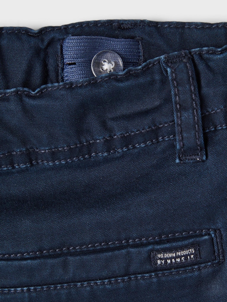 Name It Bukser Ryan Slim Chino Dark Sapphire - Billede 4