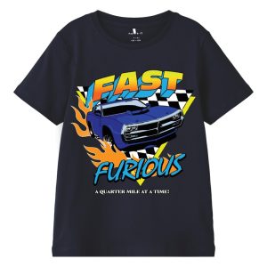 Name It Bluse T-shirt SS Faris Fast & Furious Dark Sapphire