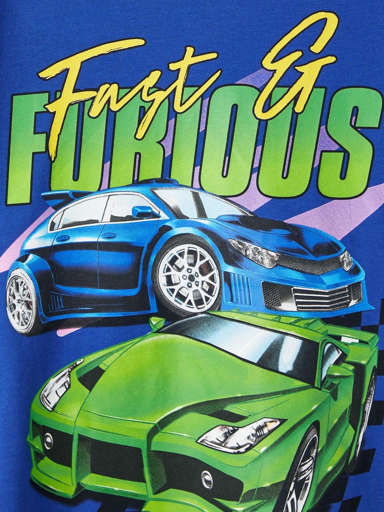 Name It Bluse T-shirt SS Faris Fast & Furious Surf the Web - Billede 3