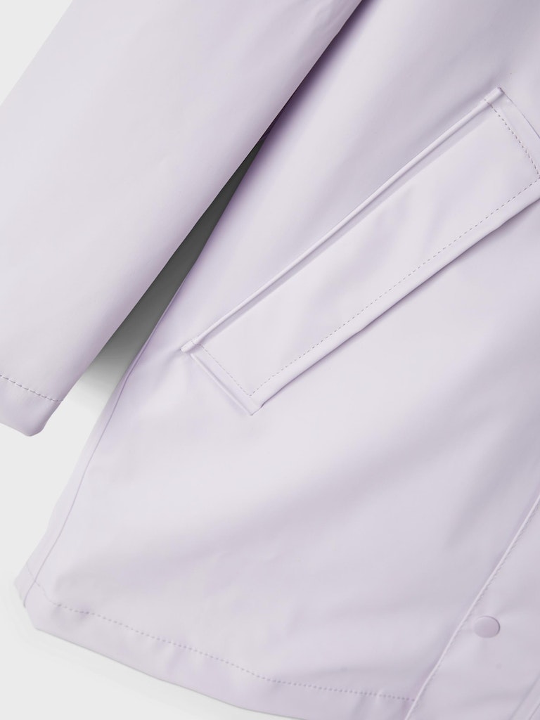 Name It Regnjakke Dry Rain Jacket Orchid Petal - Billede 5