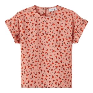Name It T-shirt SS Hannah Rose Tan