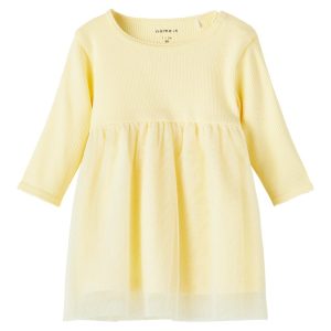 Name It Kjole LS Hinny Double Cream