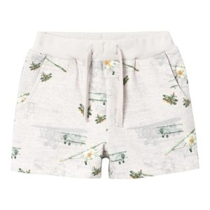 Name It Shorts Halfdan Sweat Light Grey Melange