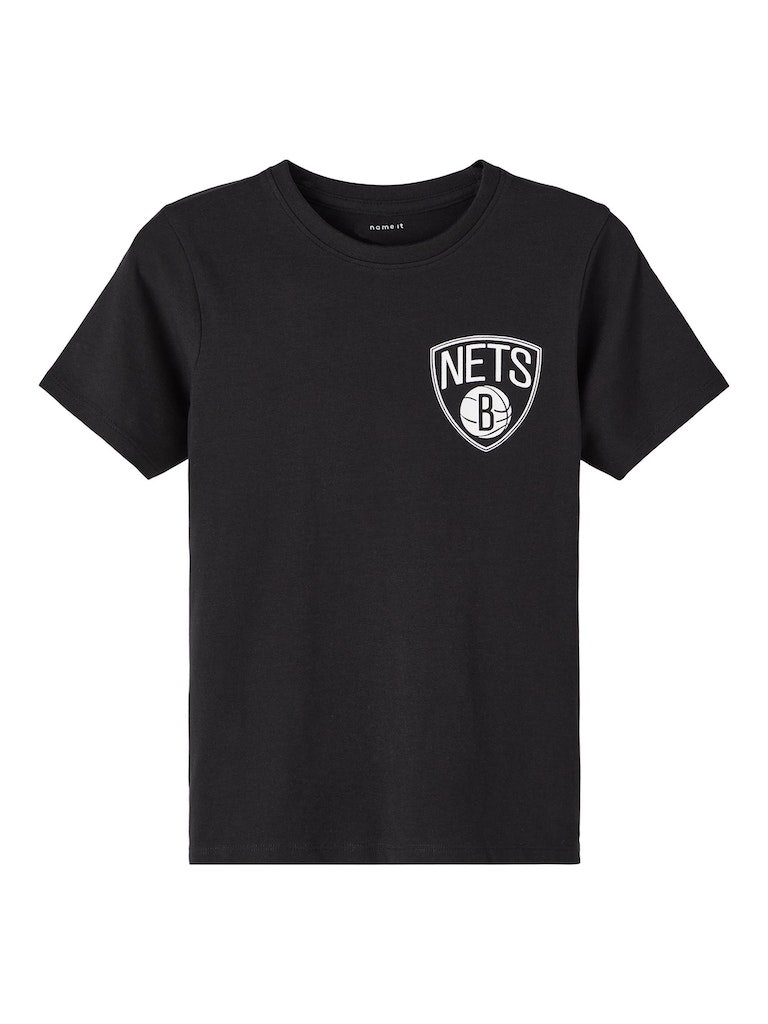 Name It Bluse T-shirt SS Abdiel NBA Nets Black
